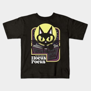 Witch Cat Kids T-Shirt